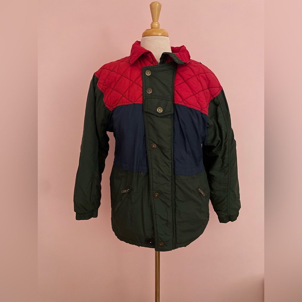 Vintage HUDSON’s BAY Colourblock Snow Jacket